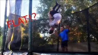 TEACHING A FRIEND A BACKFLIP!