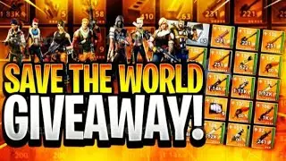 Save the world give away 130 guns