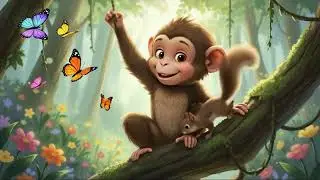 Animal Learning for Kids | Elephant Family Song & Zebra Animation | Educational Cartoon
