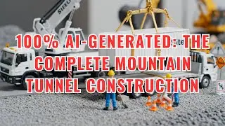 100% AI-GENERATED: The Complete Mountain Tunnel Construction | Phantom AI Visions