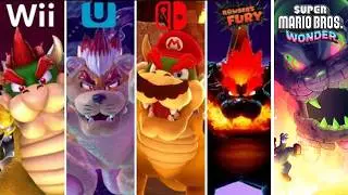 Evolution of Bowser Game Graphics In Nintendo Games (1988 - 2025)