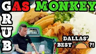 The BEST taco in Dallas?! 🌮  Gas Monkey Grub