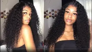 Brazilian Curly Lace Frontal Wig Review   Elva Hair