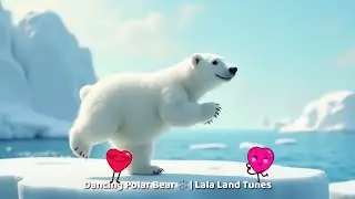 Dancing Polar Bear ❄️ | Fun Kids & Baby Song | Lala Land Tunes