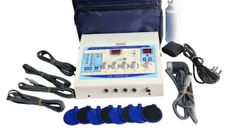 acco Tens Machine 8 ch for Physiotherapy By MedicalBazzar | 8ch LCD Tens Machine