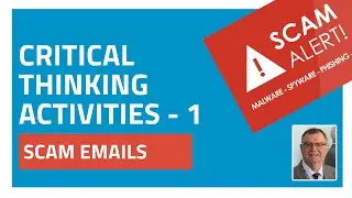 Critical thinking activities 1: Scam emails