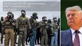 Utbildningen f&ouml;r ICE-agenter pressas efter Trumps h&aring;rda krav