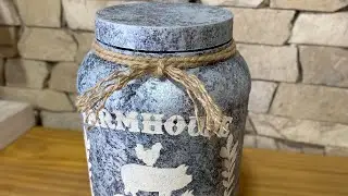TARRO LECHERO IMITACIÓN CHAPA, paso a paso reciclado