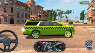 City Taxi Sim 3D - Realistic Car Driving Games Android iOS Gameplay #66