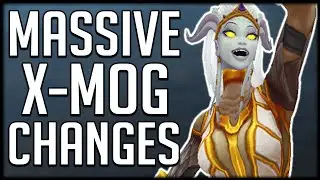 HUGE TRANSMOG CHANGES - Collect Legion Sets FASTER | WoW BfA