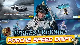 🔥4000 UC BIGGEST LUCK RECORD PORCHE SUPERCAR CRATE OPENING | SECRET TRICK TO GET PORCHE SKIN IN BGMI