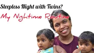Sleepless Nights with Twins? My Secret Night Routine!#TwinMomLife  #NewMomRoutine #NightRoutine