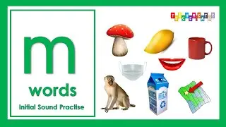 Mm Vocabulary for Kids/ Initial Sound