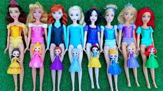 Cute Miniatures Disney Princess Frozen ELSA & Annall! elsa satisfying [ Unboxing ASMR