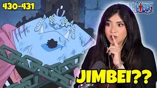 SO THIS IS JIMBEI | One Piece Ep 430 and 431 Reaction
