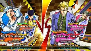 Jojo EOH Josuke and Josuke 8 vs Yoshikage and Kosaku