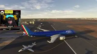Leg 13 of the  World Tour 2026 Congo to Chad in the inbuilds A350 latest update