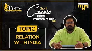 Relation with India | Olevel Pakistan Studies | 2059/02 | Muhammad Yousuf Memon