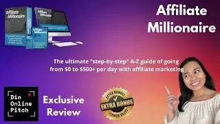 Affiliate Millionaire Honest Review with FREE Bonuses Included #AffiliateMillionaire