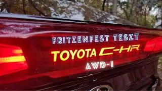 TOYOTA CHR AWD-i | FritzenFest Teszt