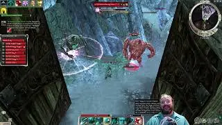 01 18 26 Video 1 GW Oolas Lab easy normal dungeon, not golem guild wars fun happy time with Rog.