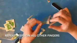 How to apply Color STREET Nail Polish Strips- French Riviera