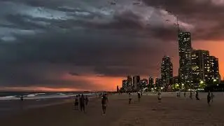 Apocalyptic views from Goldcoast, Surfers Paradise, QLD