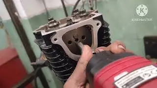 Hero Super Splendor 125CC BS6 Full Engine Assembling Part - 2 @Galaxymotors755