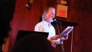 Kurt Roggli reciting Bob Dylan's poetic lyrics at Thursday Live! 10-1-2015