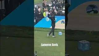 Cameron Davis Golf Swing at Pebble Beach ATT PRO-AM #golf #golfswing #Pebblebeach