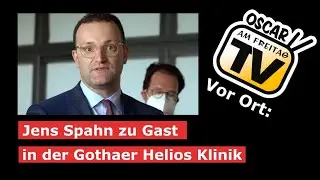 Vor Ort: Jens Spahn zu Gast in der der Gothaer Helios Klinik