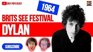 Bob Dylan Reaction (1964 Newport Festival) Tambourine Man