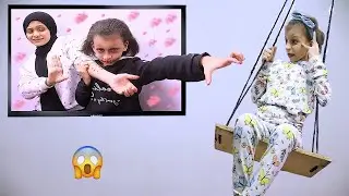 عفريت التليفزيون ظهرلى وانا على المورجيحا -  فيلم