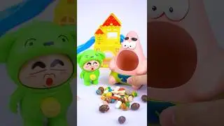 Satisfying with Unboxing and Review Patrick, Shin-chan Toys Video