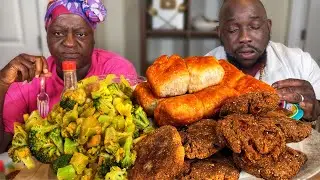 YOUR GOING TO NEED YOUR CHILDREN!| FRIED FISH PATTIES| BISCUITS| MUKBANG EATING SHOW!