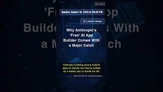 🧐👉 Why Anthropic's 'Free' AI App Builder Comes With a Major Catch #QixNewsAI