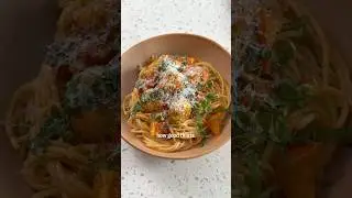 Pesto Meatballs and Spaghetti #naturel #sghomecook #cookathome