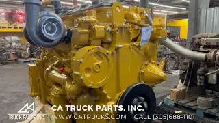 Caterpillar 3406 Diesel Engine with Jake Brakes 425HP  @catrucks 3406B