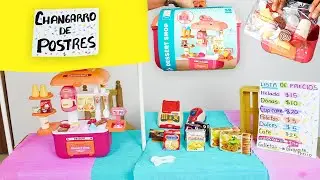 ABRO y CONSTRUY&Oacute; un CHANGARRO de POSTRES🍧🍭🍩Vendo helados, donas y m&aacute;s