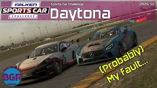 Соревнования спортивных автомобилей в Дайтоне | iRacing Mercedes AMG GT4
