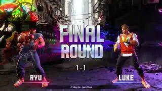 Ryu vs Luke - Street Fighter 6 GAMEPLAY