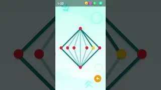Smart puzzles One line game Sample Level 22 #shorts #ytshorts #YouTubeshorts