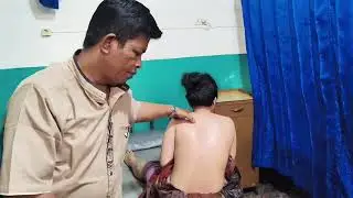 Urut sakit pinggang, jatuh dari motor.