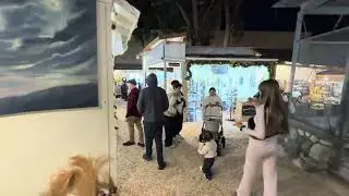 Visiting Sawdust Art Festival Laguna Beach, CA 12.15.24