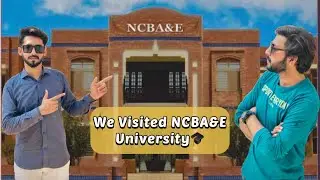 NCBA&E University🎓 || National College of Business Administration & Economics Lahore✨