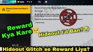 Hideout Glitch iD Ban? | Free Fire Hideout Event Glitch | Free Fire Hideout Diamond Glitch