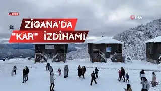 ZİGANA'DA İZDİHAM! Kayak Yok Ama Eğlence Dorukta ❄️