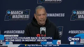 NCAA teams in Wichita hold open practices at INTRUST Bank Arena