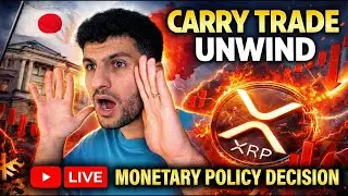🚨 LIVE: Japan Rate Hike  - What will XRP do?