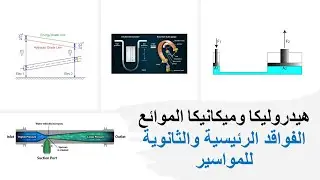 الفواقد الرئيسية والثانوية للمواسير
